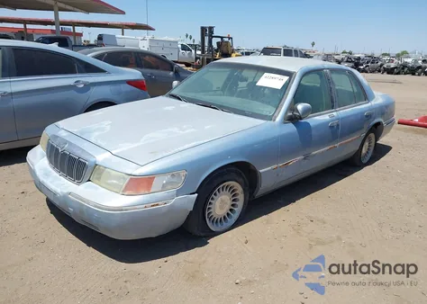 2000 Mercury Grand Marquis Ls из США, поврежденный, VIN 2MEFM75W8YX660478